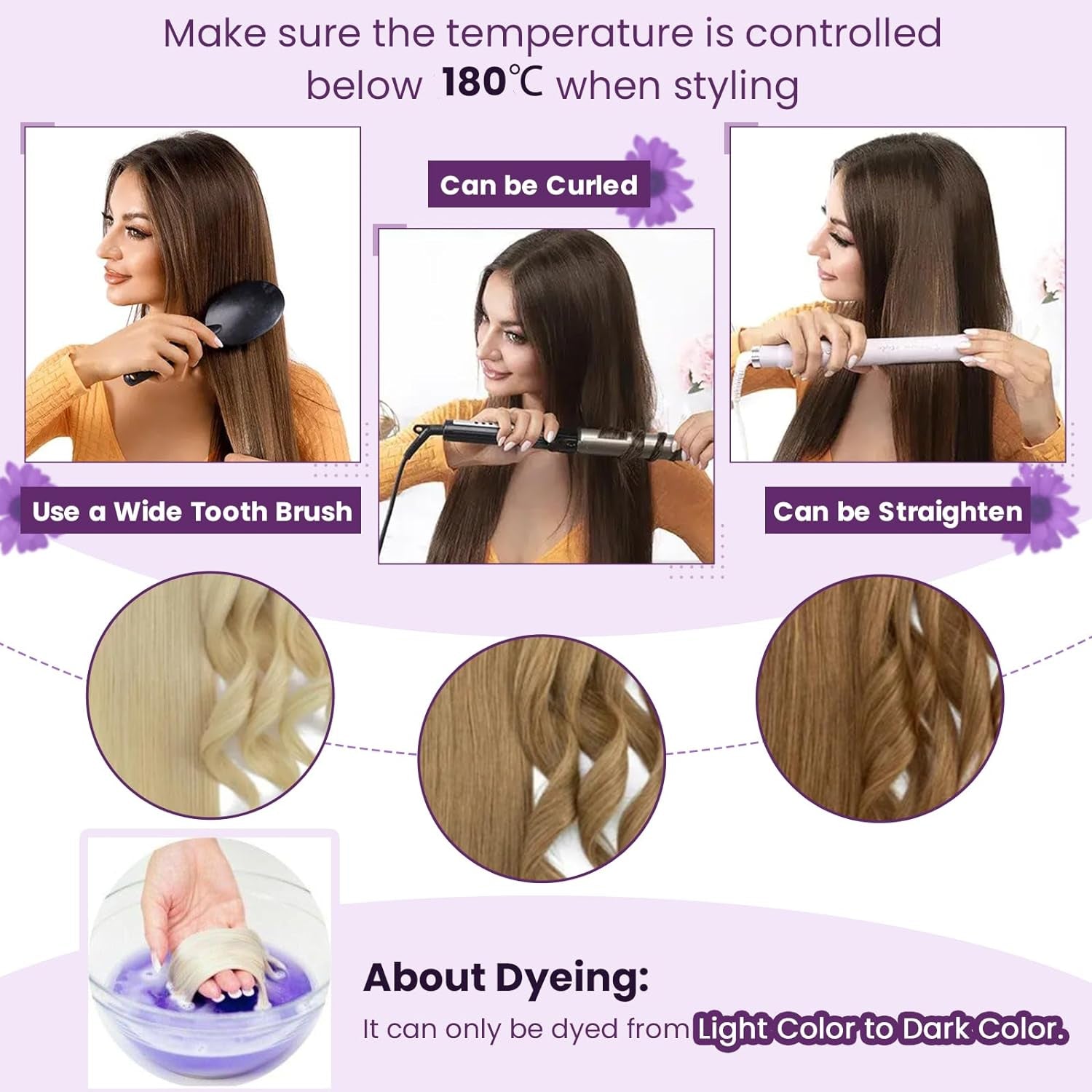 Professional title: &quot;Seamless Ombre Tape-in Human Hair Extensions - Light Brown to Ash Blonde Mix, 18 Inch, 20Pcs 50G&quot;