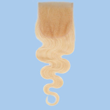 Russian Blonde Body Wave Closure