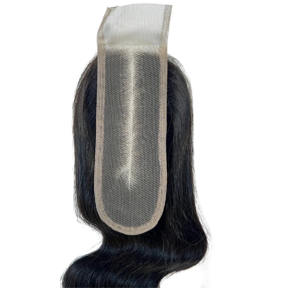 Brazilian Body Wave Transparent 2&quot;x6&quot; Closure